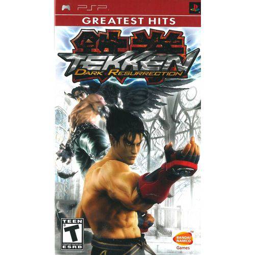 Tamanhos, Medidas e Dimensões do produto Tekken Dark Resurrection Greatest Hits - Psp