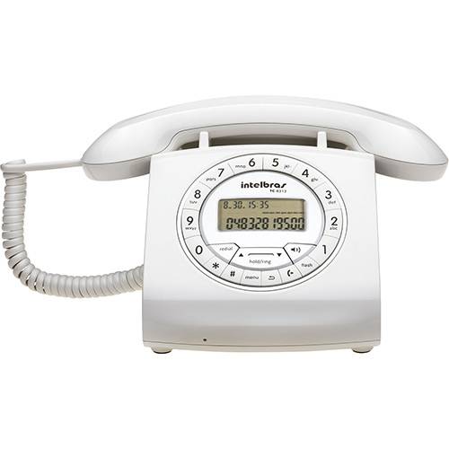 Tamanhos, Medidas e Dimensões do produto Telefone com Fio Intelbras TC8312 Branco