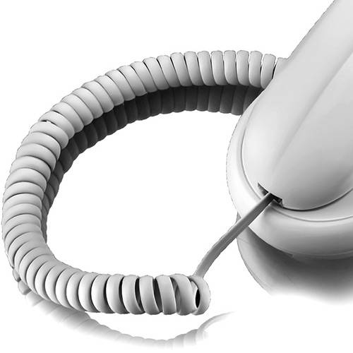 Tamanhos, Medidas e Dimensões do produto Telefone com Fio Modelo Gôndola TCF 1000 Branco - Elgin
