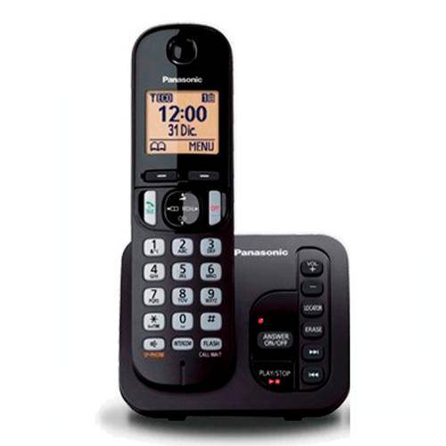 Tamanhos, Medidas e Dimensões do produto Telefone Panasonic Kx-tgc220LBB, Secretária Eletrônica, Id.chamadas, Viva Voz