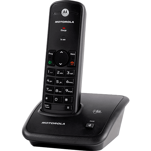 Tamanhos, Medidas e Dimensões do produto Telefone S/ Fio Fox 500 DECT 6.0 C/ Rediscagem e PAGE - Motorola