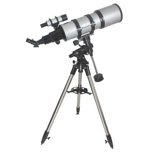 Tamanhos, Medidas e Dimensões do produto Telescópio Refrator Acromático 150mm Bluetek 750mm Eq4 BM750150 Bluetek