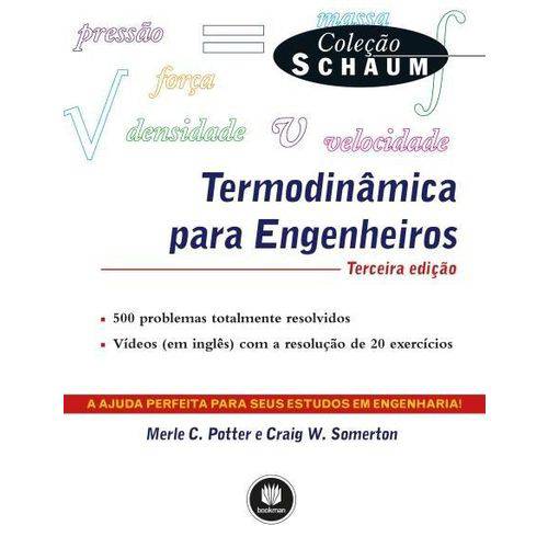 Tamanhos, Medidas e Dimensões do produto Termodinâmica para Engenheiros - 2ª Ed. 2017