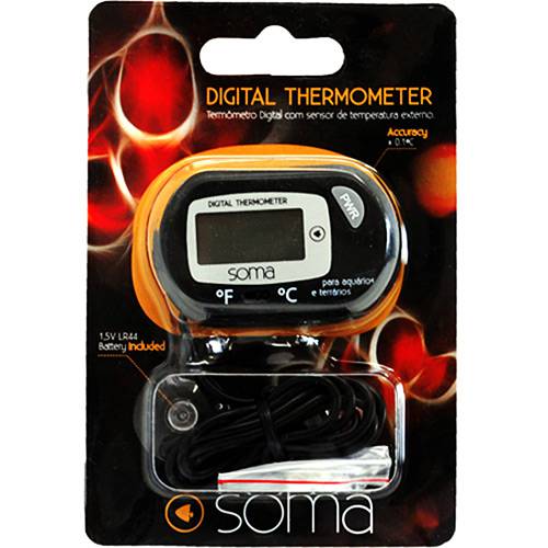 Tamanhos, Medidas e Dimensões do produto Termômetro Digital Soma com Sensor de Temperatura - Soma