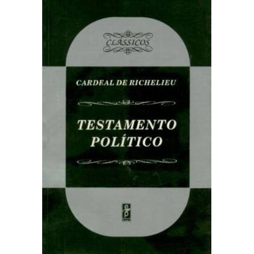 Tamanhos, Medidas e Dimensões do produto Testamento Politico