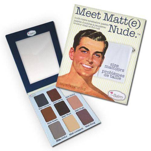 Tamanhos, Medidas e Dimensões do produto The Balm Meet Matt(E) Nude - Paleta de Sombras Matte 25.5g