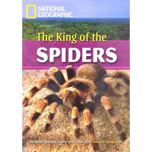 Tamanhos, Medidas e Dimensões do produto The King Of The Spiders - Footprint Reading Library - British English - Level 7 - Book