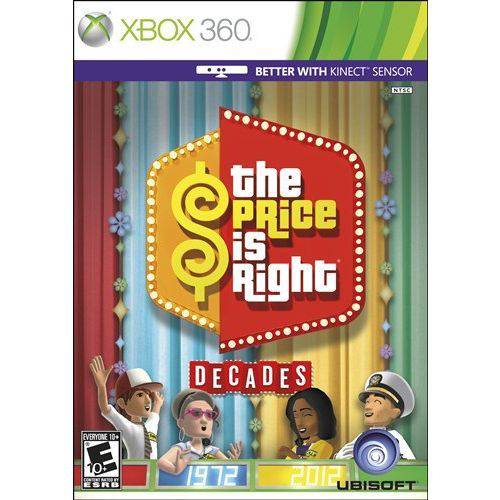 Tamanhos, Medidas e Dimensões do produto The Price Is Right Decades - Xbox 360