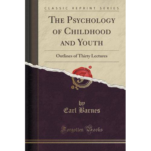 Tamanhos, Medidas e Dimensões do produto The Psychology Of Childhood And Youth