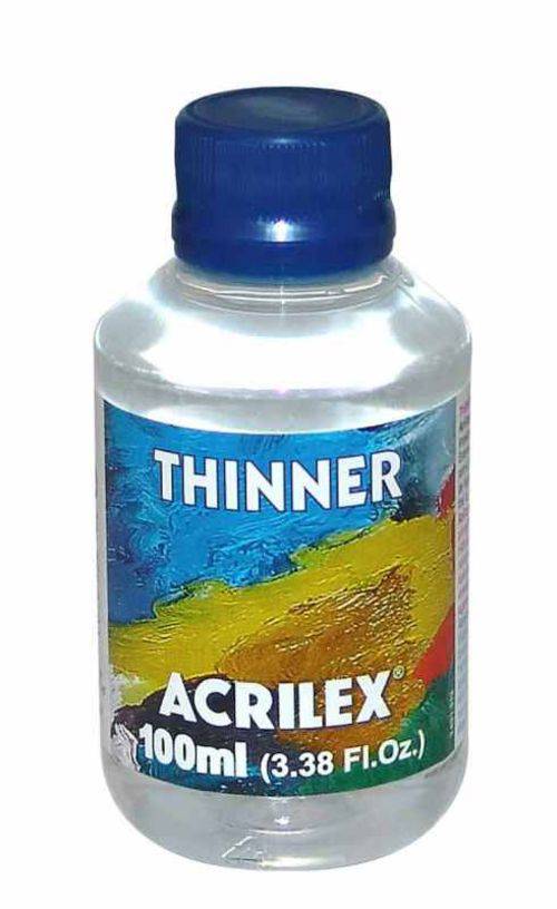 Tamanhos, Medidas e Dimensões do produto Thinner Acrilex 100ml