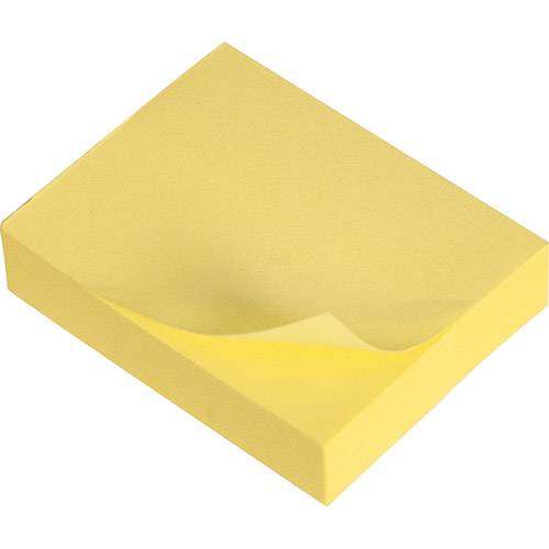 Tamanhos, Medidas e Dimensões do produto Tili Notes Tilibra Amarelo 38 Mmx50mm