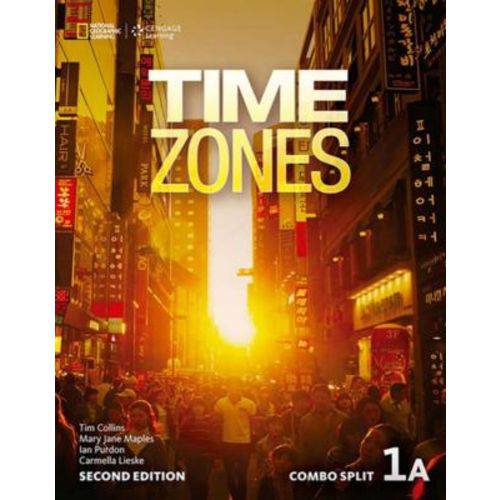Tamanhos, Medidas e Dimensões do produto Time Zones 1a Combo Split - 2nd Ed