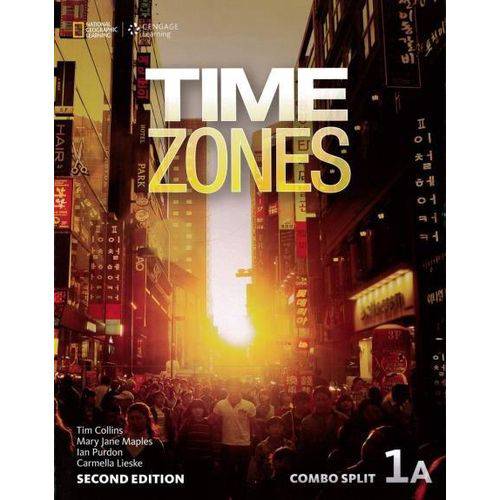 Tamanhos, Medidas e Dimensões do produto Time Zones 1A - Combo Split + Online Workbook - Second Edition