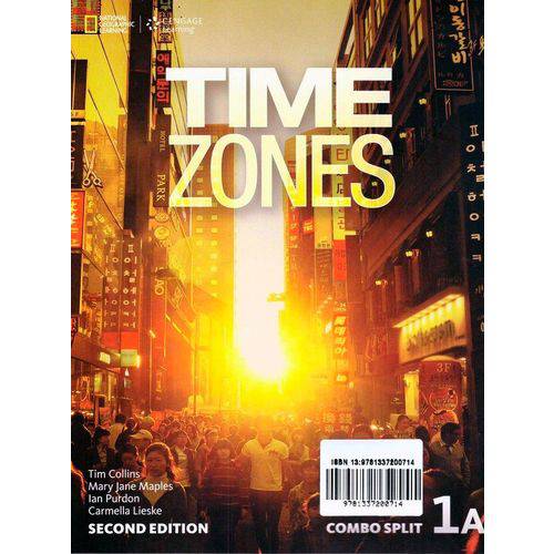 Tamanhos, Medidas e Dimensões do produto Time Zones 1A - Combo Split + Online Workbook + Starter - Second Edition