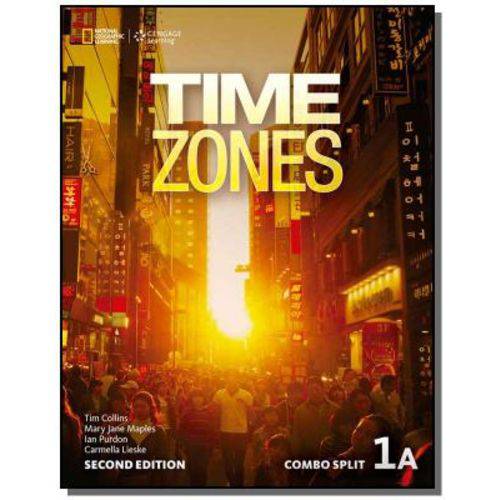 Tamanhos, Medidas e Dimensões do produto Time Zones 1a Combo Split With Online Wb - 2nd Ed
