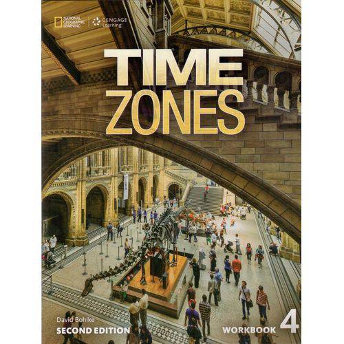 Tamanhos, Medidas e Dimensões do produto Time Zones 4 - Workbook - Second Edition - National Geographic Learning - Cengage