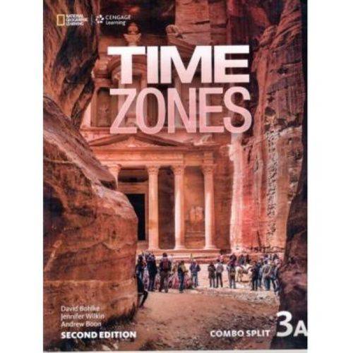 Tamanhos, Medidas e Dimensões do produto Time Zones 3A - Combo Split - Second Edition