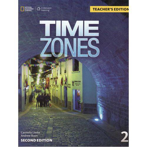 Tamanhos, Medidas e Dimensões do produto Time Zones 2 - Teacher's Edition - Second Edition - National Geographic Learning - Cengage