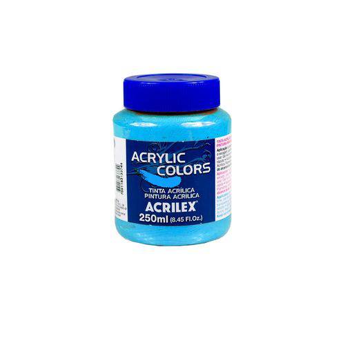 Tamanhos, Medidas e Dimensões do produto Tinta Acrílica 250ml Acrilex - Azul Turquesa