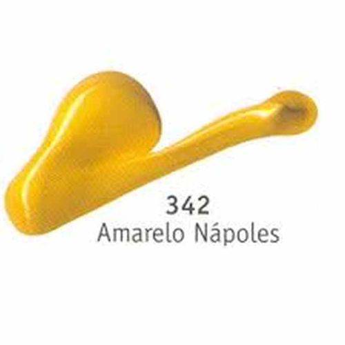 Tamanhos, Medidas e Dimensões do produto Tinta Acrylic Colors 20ml Acrilex Amarelo Nápoles 342