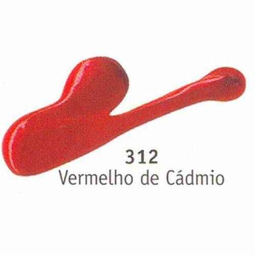 Tamanhos, Medidas e Dimensões do produto Tinta Acrylic Colors 20ml Acrilex Vermelho de Cádmio 312
