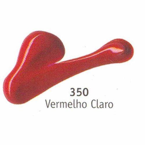 Tamanhos, Medidas e Dimensões do produto Tinta Acrylic Colors 250ml Acrilex Vermelho Claro 350