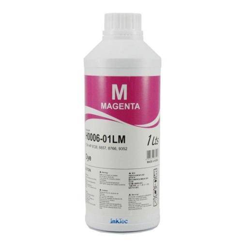 Tamanhos, Medidas e Dimensões do produto Tinta Corante Inktec H0006-01lm para Hp 1 Litro - Magenta