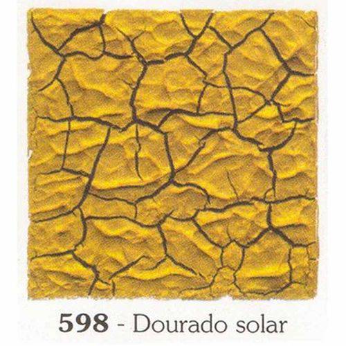 Tamanhos, Medidas e Dimensões do produto Tinta Craquelex 37ml Acrilex Dourado Solar 598