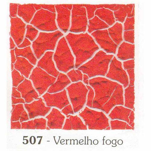 Tamanhos, Medidas e Dimensões do produto Tinta Craquelex 37ml Acrilex Vermelho Fogo 507