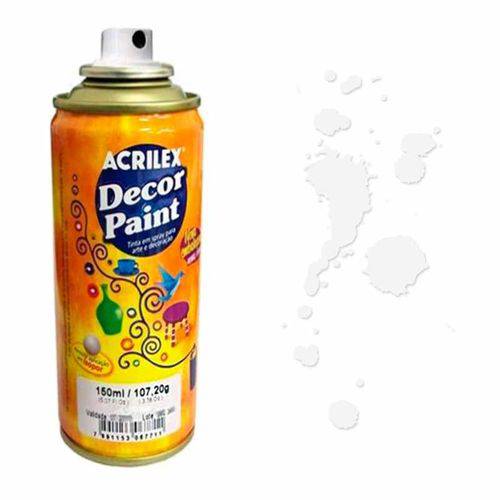 Tamanhos, Medidas e Dimensões do produto Tinta em Spray Decor Paint 150ml-109,74g Acrilex Azul 521