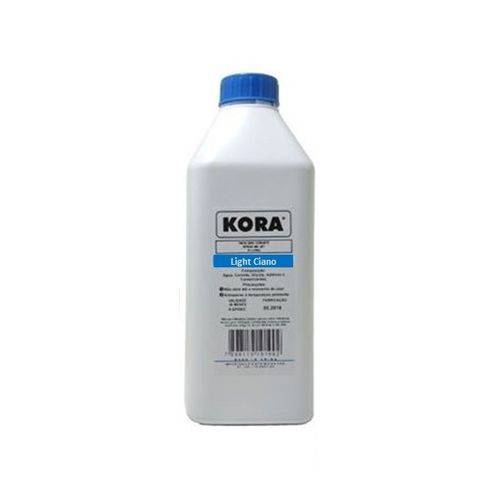 Tamanhos, Medidas e Dimensões do produto Tinta Kora Light Ciano Cyan Azul Light Compativel Epson Universal 1 Litro Corante Epson