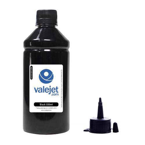 Tamanhos, Medidas e Dimensões do produto Tinta L200 | L355 para Epson Bulk Ink Valejet Black 500ml