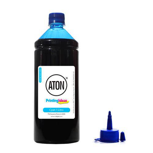 Tamanhos, Medidas e Dimensões do produto Tinta L800 para Epson Bulk Ink High Definition Aton Cyan 1 Litro