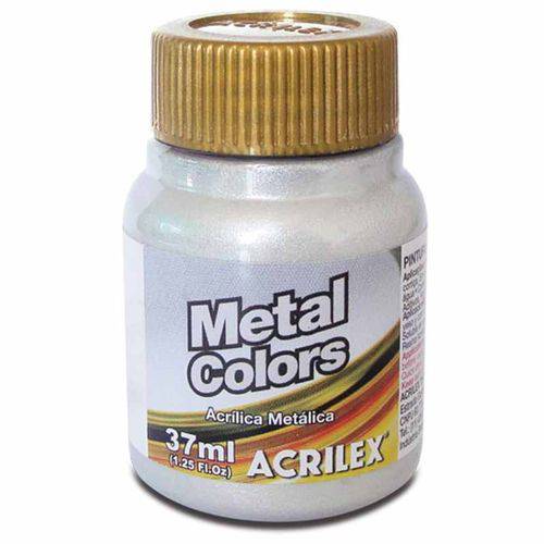Tamanhos, Medidas e Dimensões do produto Tinta Metal Colors 37ml Acrilex Aluminio 599