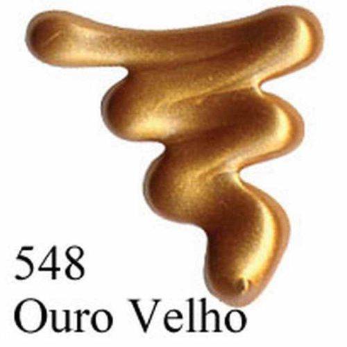 Tamanhos, Medidas e Dimensões do produto Tinta Metal Colors 37ml Acrilex Ouro Velho 548