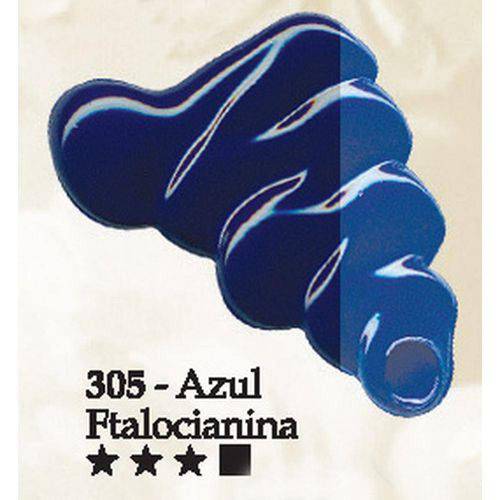 Tamanhos, Medidas e Dimensões do produto Tinta Óleo Acrilex 20ml-305-Azul Ftalocianin