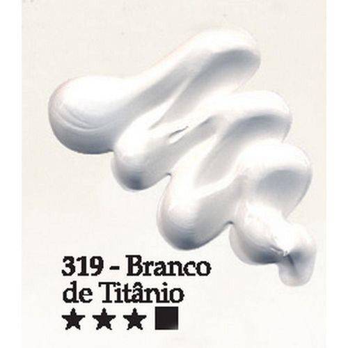 Tamanhos, Medidas e Dimensões do produto Tinta Óleo Acrilex 20ml-319-Branco de Titani