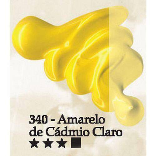 Tamanhos, Medidas e Dimensões do produto Tinta Óleo Acrilex 20ml-340-Amarelo