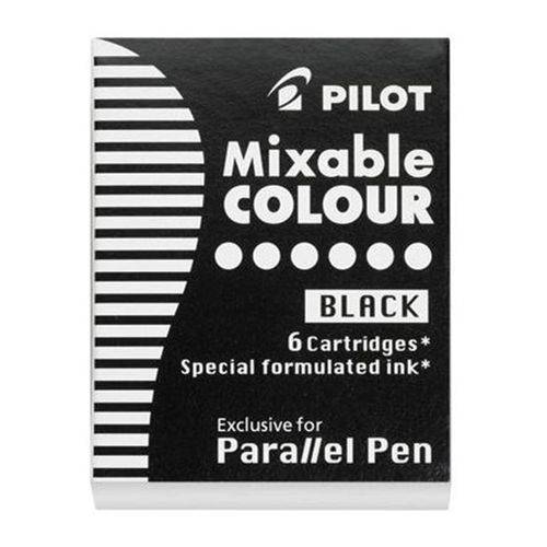Tamanhos, Medidas e Dimensões do produto Tinta P/ Caneta Tinteiro Pilot Parallel Pen 006 Un Preto IC-P3-S6 PT