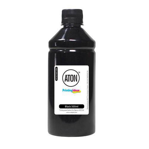 Tamanhos, Medidas e Dimensões do produto Tinta para Cartucho Epson Xp702 | Xp-802 | 269 Black Aton Pigmentada Fotográfico 500ml