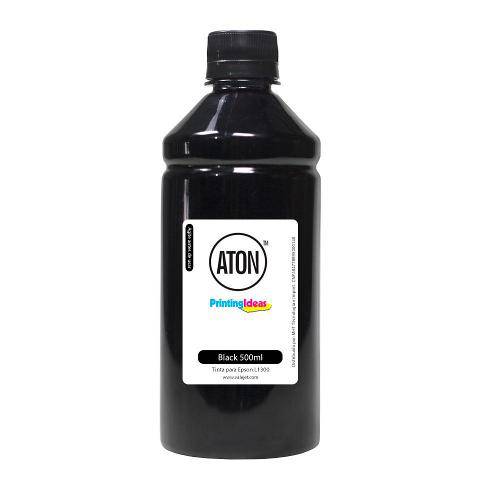 Tamanhos, Medidas e Dimensões do produto Tinta para Epson L1300 | L-1300 Bulk Ink Black Aton Corante 500ml