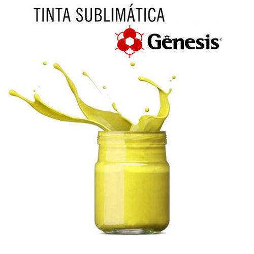 Tamanhos, Medidas e Dimensões do produto Tinta para Sublimação Gênesis Amarela - 100ml