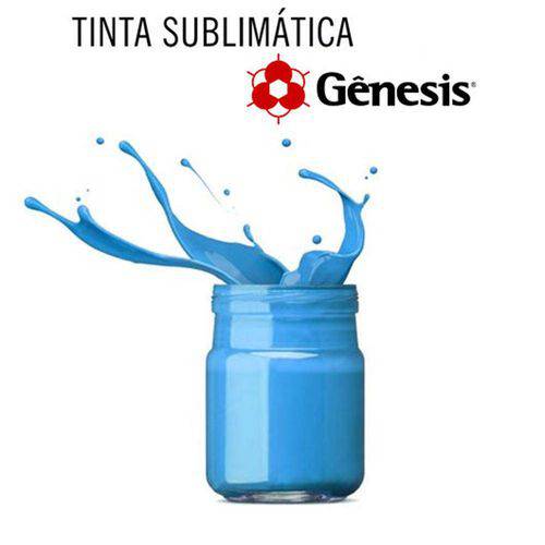 Tamanhos, Medidas e Dimensões do produto Tinta para Sublimação Gênesis Ciano - 100ml
