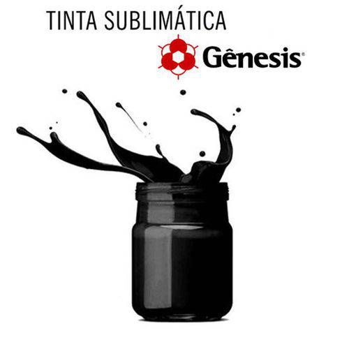 Tamanhos, Medidas e Dimensões do produto Tinta para Sublimação Gênesis Preta - 100ml