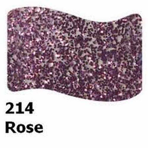Tamanhos, Medidas e Dimensões do produto Tinta para Tecido Acrilex Glitter 37ml Rose 214