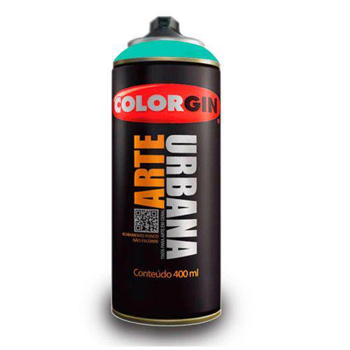 Tamanhos, Medidas e Dimensões do produto Tinta Spray Arte Urbana Colorgin 400 Ml Verde Mata - 911