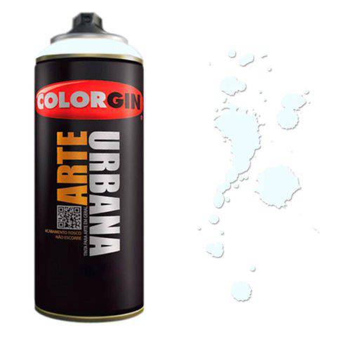 Tamanhos, Medidas e Dimensões do produto Tinta Spray Arte Urbana Colorgin 400ml Branco Gelo 943