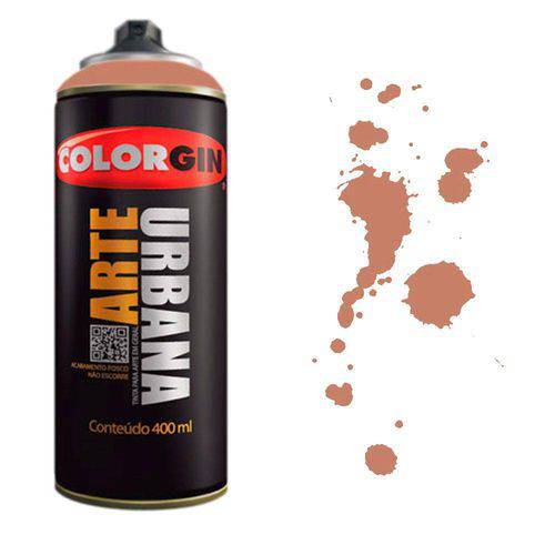 Tamanhos, Medidas e Dimensões do produto Tinta Spray Arte Urbana Colorgin 400ml Canela - 952