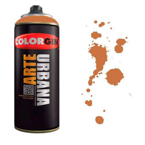 Tamanhos, Medidas e Dimensões do produto Tinta Spray Arte Urbana Colorgin 400ml Madeira - 951