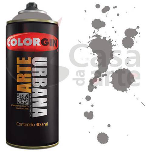 Tamanhos, Medidas e Dimensões do produto Tinta Spray Arte Urbana Colorgin 350ml Cinza Londres 935
